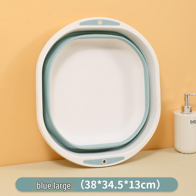 Large Foldable Washbasin for Home, Dorm, Baby & Travel - Multifunctional, Portable Laundry Basin