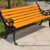 Denzhu Outdoor Cast Iron Plastic Wood Park Bench
