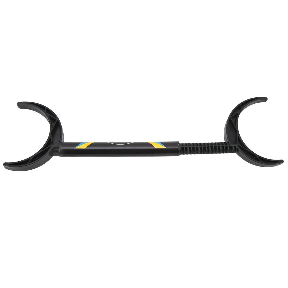 Horn Pole Design Golf Swing Trainer Plastic Material Alignment Aid  Beginner Training