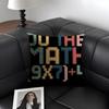 Six Seven Art Design Cushion Cover Natural Linen Organic Fabric Double-Sided Printing Sofa Home Decor Gift Pillow Case