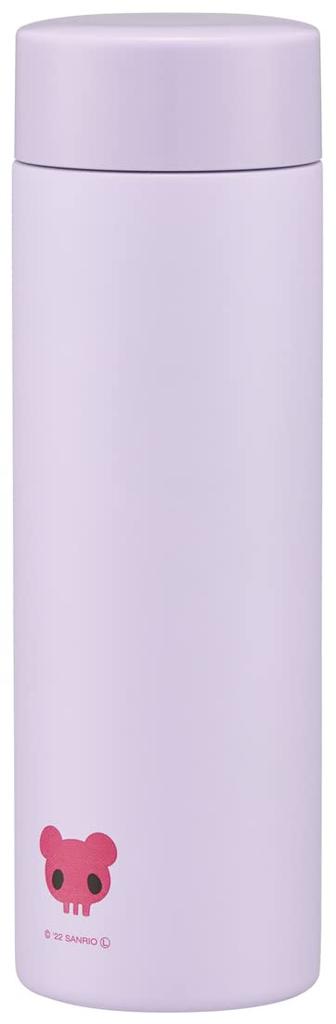 Skater Kuromi Headgear Sanrio 350ml Stainless Steel Water Bottle Ultra-Lightweight STYL4-A