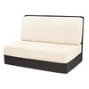2pcs/set Jacquard RV Cushions Covers Stretch Camper Dinette Sofa Covers Adjustable Dining Seat Covers Bench Backrest Decor