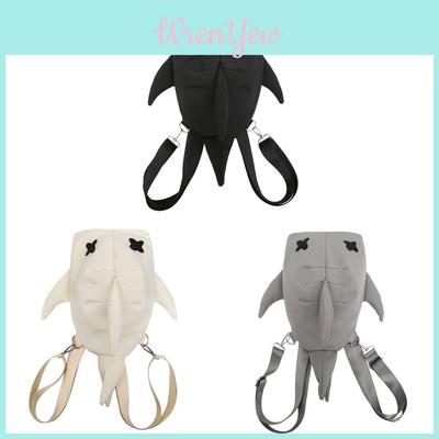 Shark Backpack For School Students Waterproof Nylon Casual Travel Daypack For Men Women