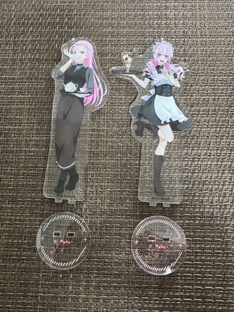 

[Б/У] Шикимори не просто милашка Акриловая подставка Animate Cafe 2 вида