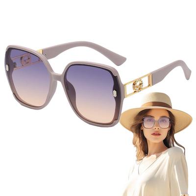 Lunettes de Soleil Mode Pour Femmes Classiques Tendance Verres Polarisés Protection UV400 Lunettes Mode Activités Sportives Extérieures