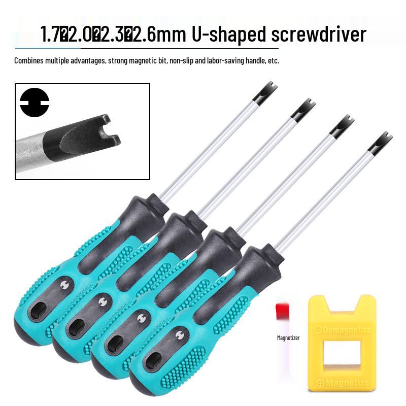 Triangular Socket Screwdriver Set: Y-Type, U-Shape, Inner Triangle, Phillips, Flathead, Three-Wing
