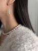 Mosxe [925 Silver] Layered Pearl Earrings