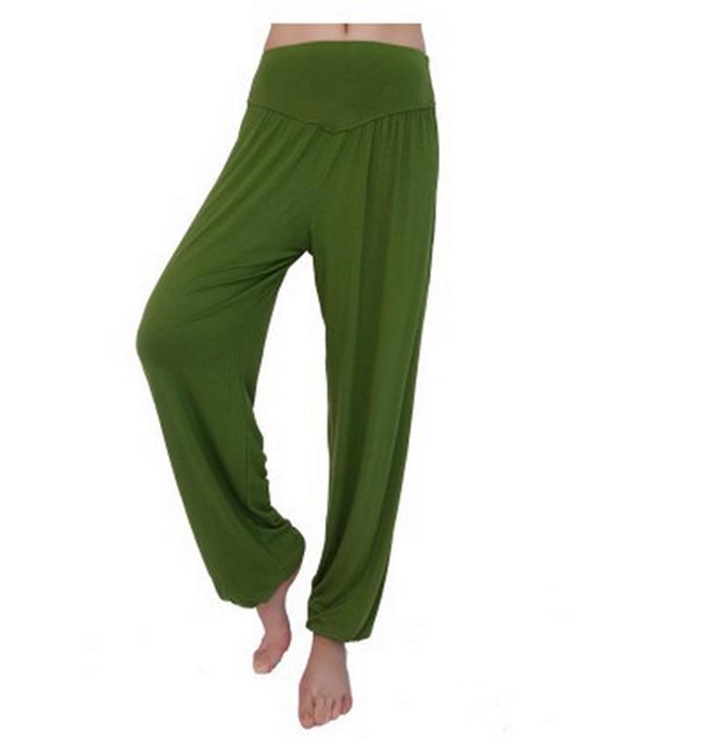 Loose Fit Modal Yoga Pants for Exercise and Dance