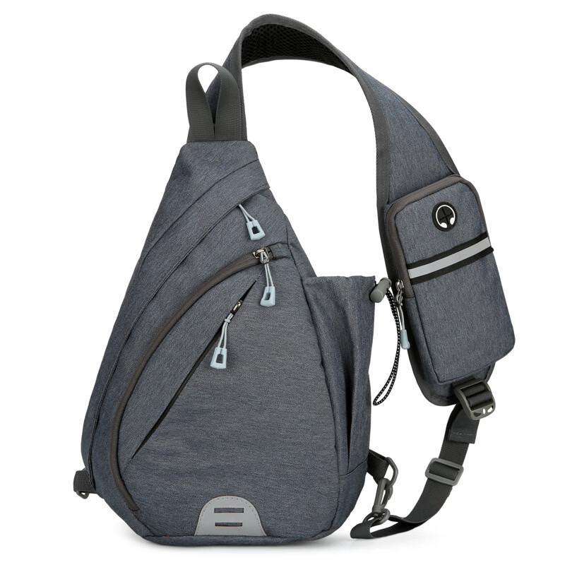 Мужская кросс-боди сумка на грудь из оксфордской ткани