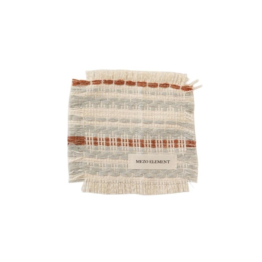 Nordic INS Style Handmade Woven Coaster Square Shape Heat Resistant Heat Insulation Pad Non-Slip Braided Cup Mat Home Decoration