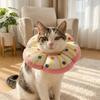 Breathable Pet Anti-Lick Collar Soft Cat Elizabeth Collar  Postoperative Care