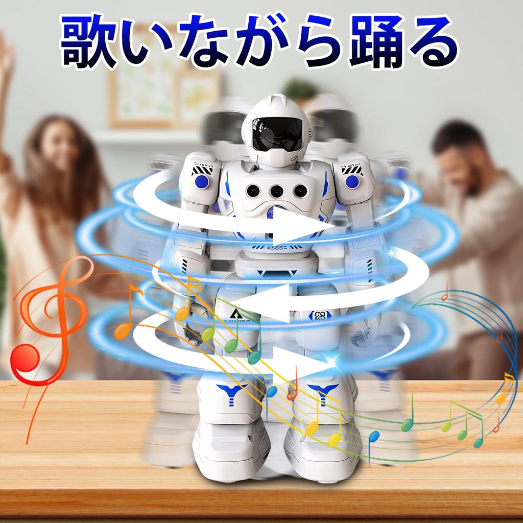 3T6B Smart Robot, Humanoid Robot, RC Robot Toy, Walking, Lights Up, Music, Boys' Birthday Gift, Educational Toy, Ages 6 and Up, Gift