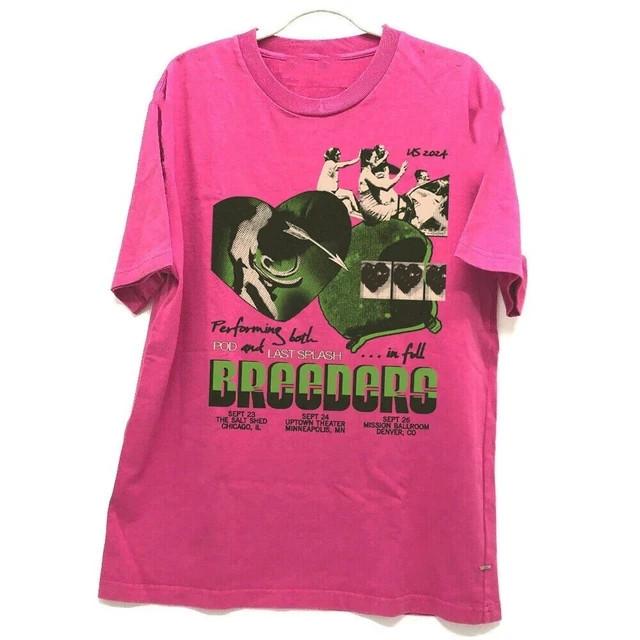 

90s The Breeders Band Remake Design Pink Short Sleeve T shirt NH24808 Unisex T-Shirt XXXXL