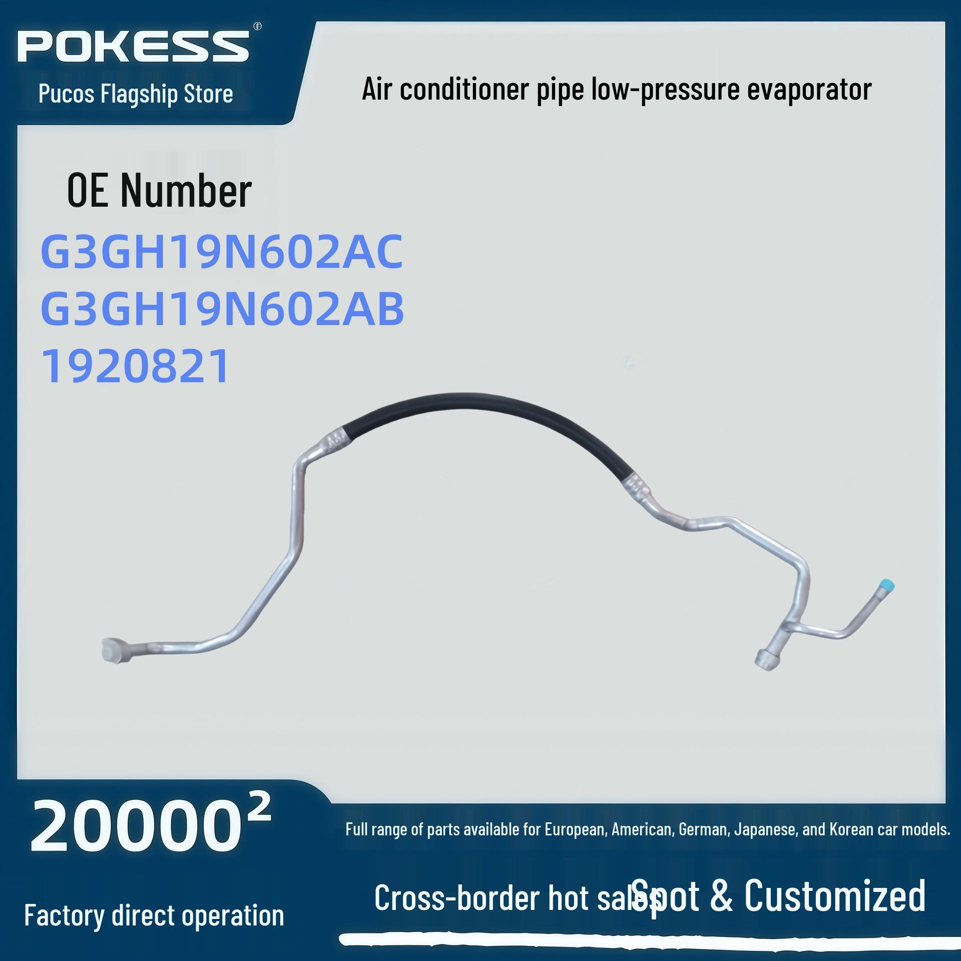 

g3gh19n602ac for Ford Taurus 2.7T A/C Low Pressure Evaporator-Pump 1920821 Pokess/ProChoice
