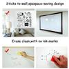Erasable Whiteboard Blackboard Sticker PVC Teaching Wall Adhesive Whiteboard Graffiti Whiteboard Sticker Reminder Message Board