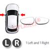 For Ford Fiesta 08-17 B-Max 12-17 Car Left Right Rearview Side Wing Heated Clear Durable Mirror Glass Replacement