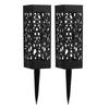 Hollow Design Grave Flower Vase Chinese Style Garden Vase Stable Cemetery Vase  Outdoor Use