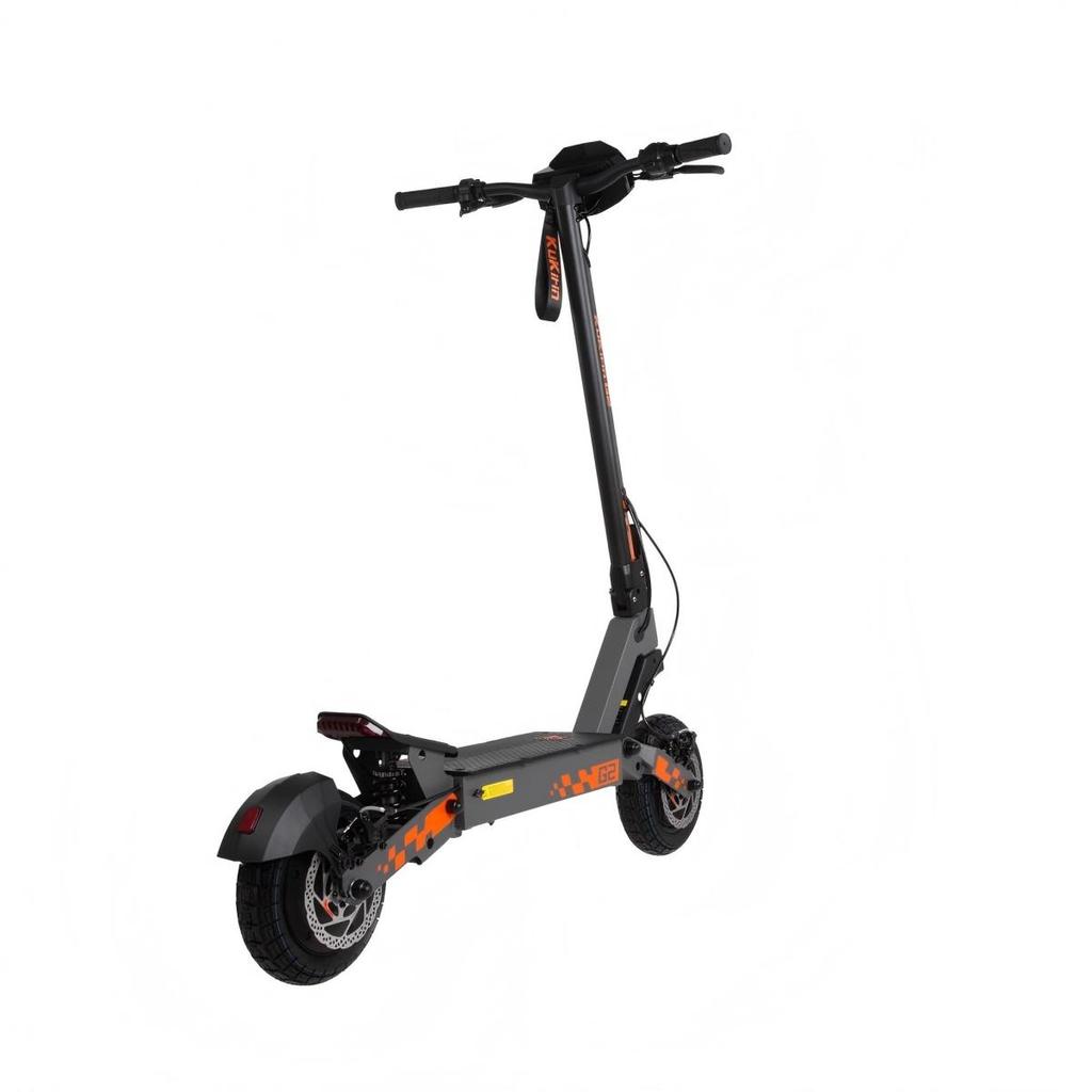Folding Electric Scooter Kukirin G2 2025-version 800W Motor 48V 15.6Ah Battery 45km/h Max Speed 55km Range