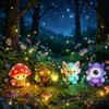 Beading Projects for Beginners Glowing Fantasy Spirits DIY Bead Kit, 3D Mini Elf Craft Set, Handmade Art Unique Gift Ideas Ornament with Instruction,