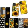 For Samsung Galaxy A55 A54 A25 A36 A17 A26 A35 A33 A34 A14 A37 S8 S9 S20 S21 FE S10 Plus Phone Case Sunflower Flower Yellow