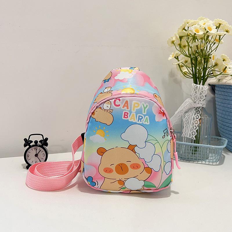 Cartoon Kids' Crossbody Bag - Cute, Convenient Travel Storage for Children