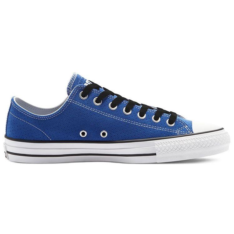Converse Chuck Taylor All Star Pro Perforated Suede - Кроссовки унисекс Rush Blue Black — фото 2