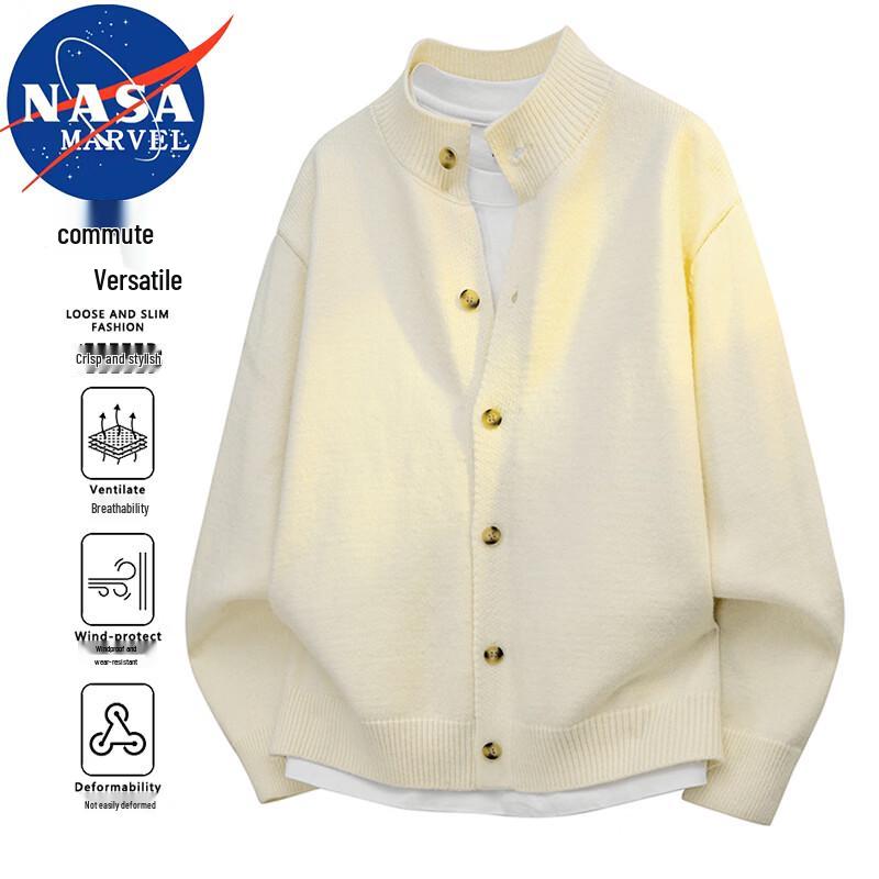 

NASA MARVEL Men s Casual Knit Cardigan Jacket 2XL