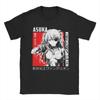 Novelty EVA Asuka T Shirt Unisex Round Neck Short Sleeve Tops Anime Manga Cute Girl Cotton Summer Top Tee