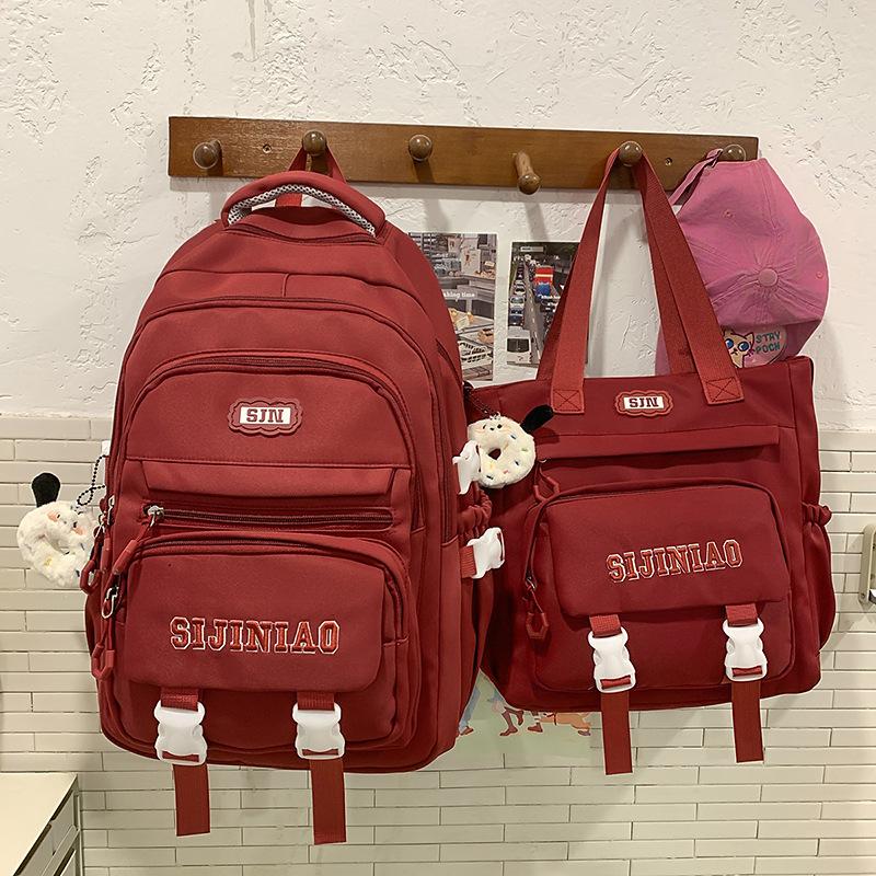 New High-value, Fresh and Sweet Dopamine Backpack, Lightweight and Large-capacity Backpack for Junior High School Students