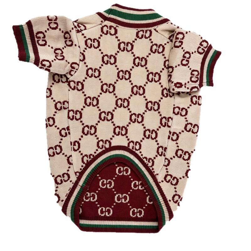 Designer Pet Turtleneck Knit Cardigan Stretch Dog Sweater French Bulldog Corgi Schnauzer Small Medium Dogs Fall