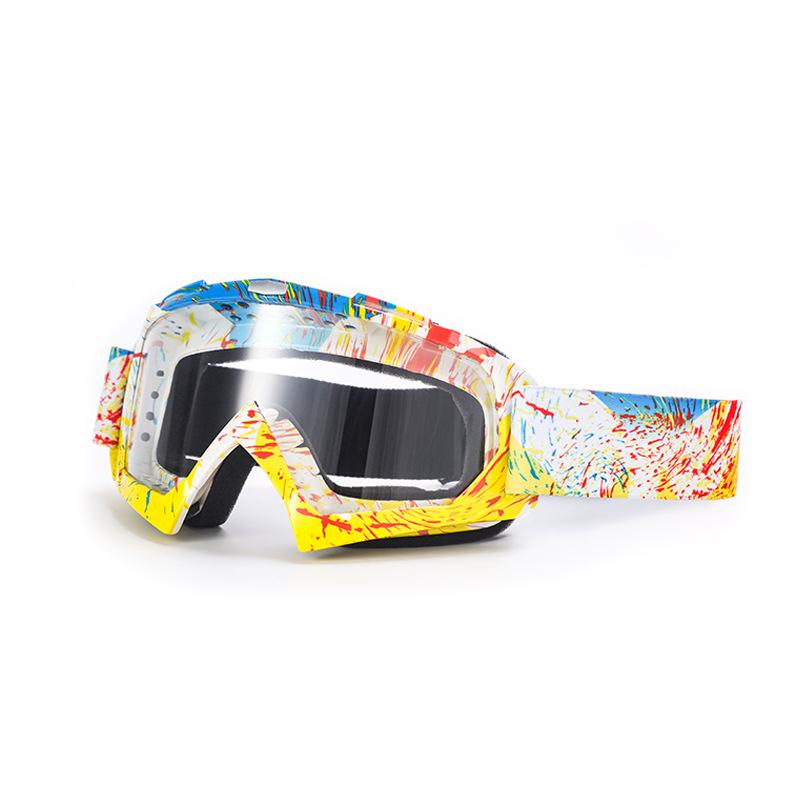 Motocross Motorcycle Windproof Goggles Harley Riding Splash-proof Goggles Hiking Sports Windproof Sand Goggles
