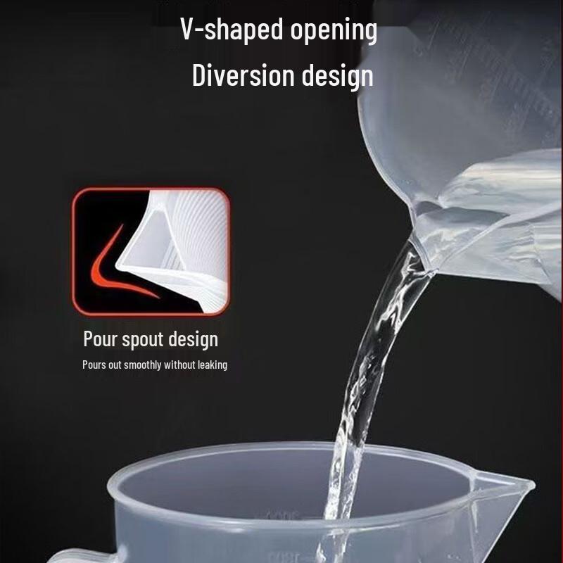 Gaotaibai 1000ml Plastic Measuring Cup (12-Pack)