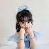 Princess Crown Bow Duckbill Clips Sweet Cute Girls Hair Side Clip Kids Headwear Birthday Party Present Photo Props Accessories