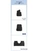 Durable Black Nylon Car Floor Mats for Hongqi EH7 (2024-2025) - Wear-Resistant