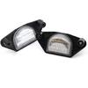 LED License Plate Lights Number Lamp for Chevy Corvette C4 C5 C6 Powered by High Power SMD Xenon White LED Error Free 2pcs