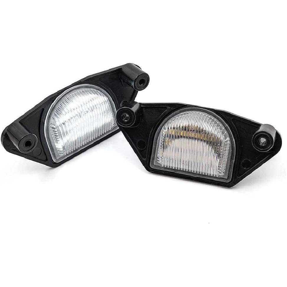 LED License Plate Lights Number Lamp for Chevy Corvette C4 C5 C6 Powered by High Power SMD Xenon White LED Error Free 2pcs