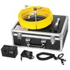 30M Sewer Inspection Video Camera 7” Monitor Pipeline Inspection Camera Drain Camera Industrial Endoscope HD DVR Recorder with 8GB Card