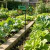 Garten-Windspiel Grüner Traktor Windmühlen-Pfahl Mit Drehbarem Rad für Hof Garten Einzigartige Outdoor-Skulpturen