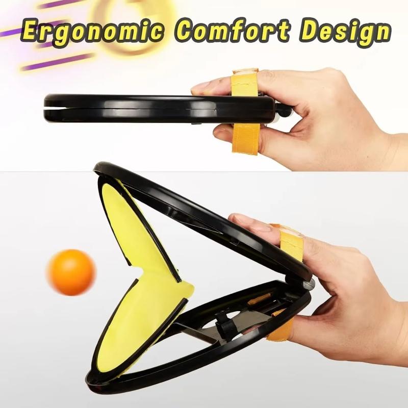 Outdoor Parent Child Interactive Throw Catch Ball Toy Multi Player Fitness Hand Toss Game