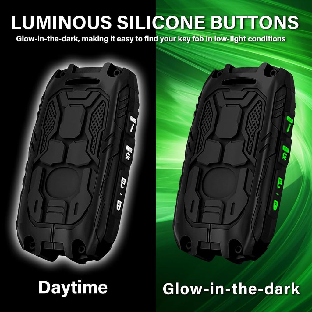 Mech Style Heavy Metal Key Fob Cover For -2024 2025 Mazda CX-5 CX-30 CX-50 CX-70 CX-90 3 6 CX-9 WAZSKE11D01 662F-SKE11D01, Zinc Alloy Key Case