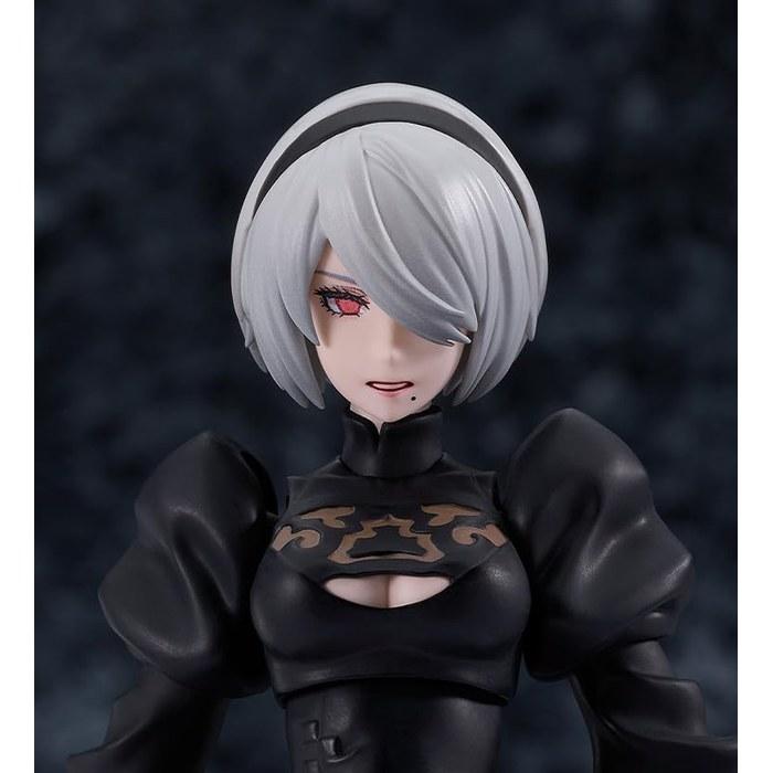 figma NieR Automata Ver1.1a 2B [Yorha Type B] 1/12 Scale Action Figure, Multicolor