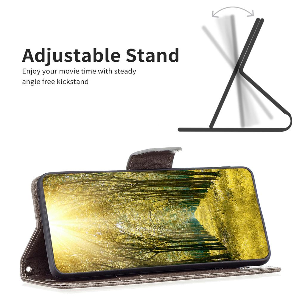 For Samsung Galaxy S25/S24 Phone Case Butterfly Imprinted PU Leather Wallet Cover