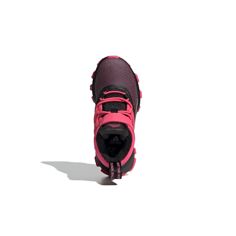 adidas Breathable Mid Top Kids' Running Shoes Pink Black Kids' EG8363