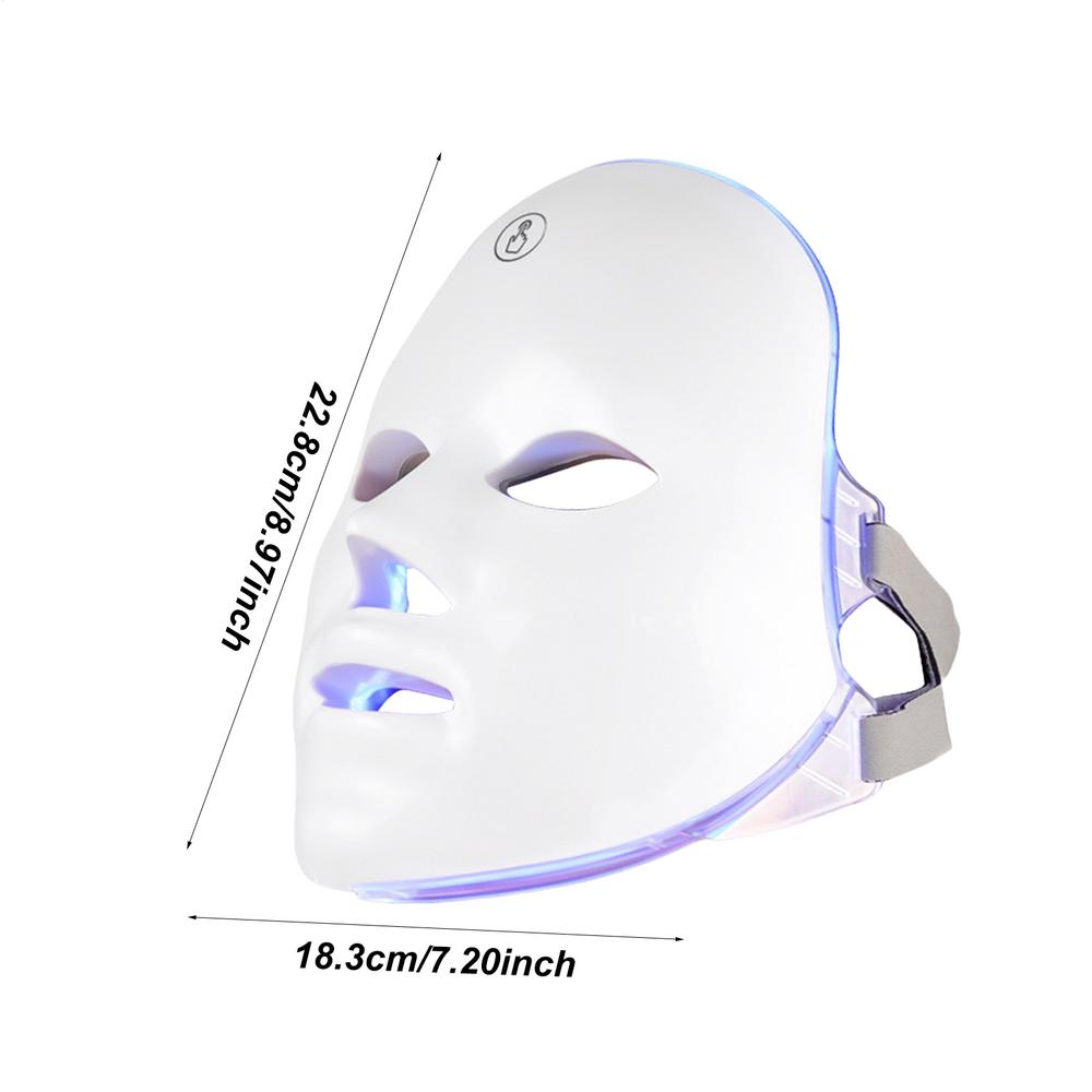 

LED 7 color light touch model masque Face Masque face Photon Beauty Masque Skin Rejuvenation Whitening Tighten Face mask