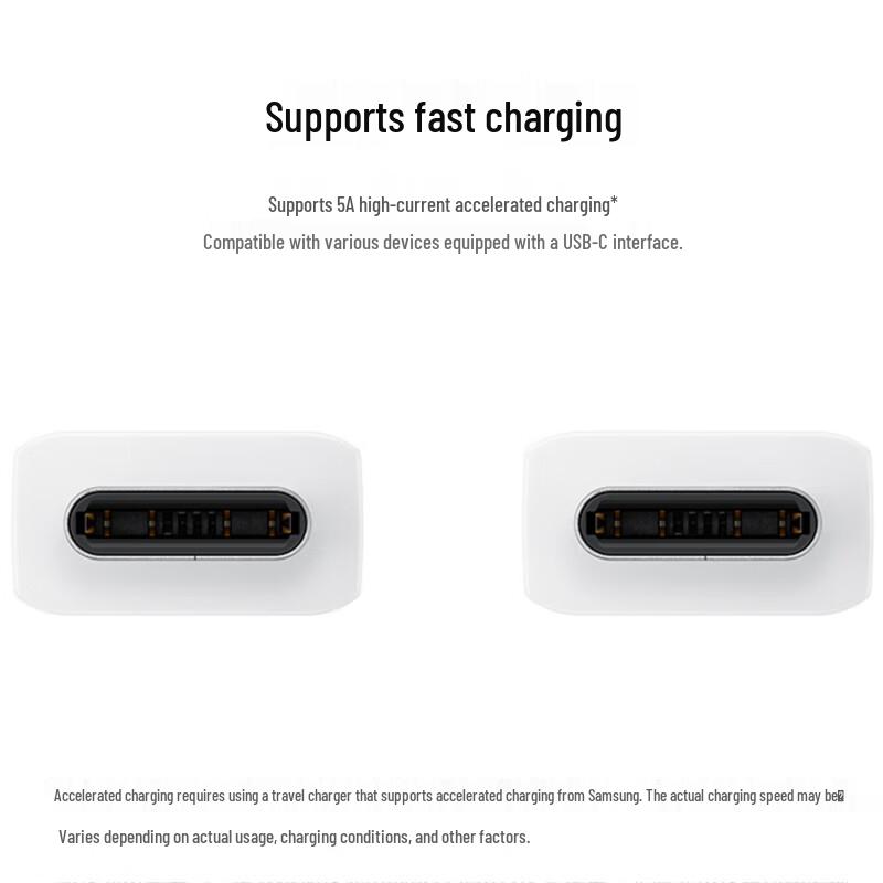 Samsung Original Type-C to Type-C 5A Super Fast Charging Cable