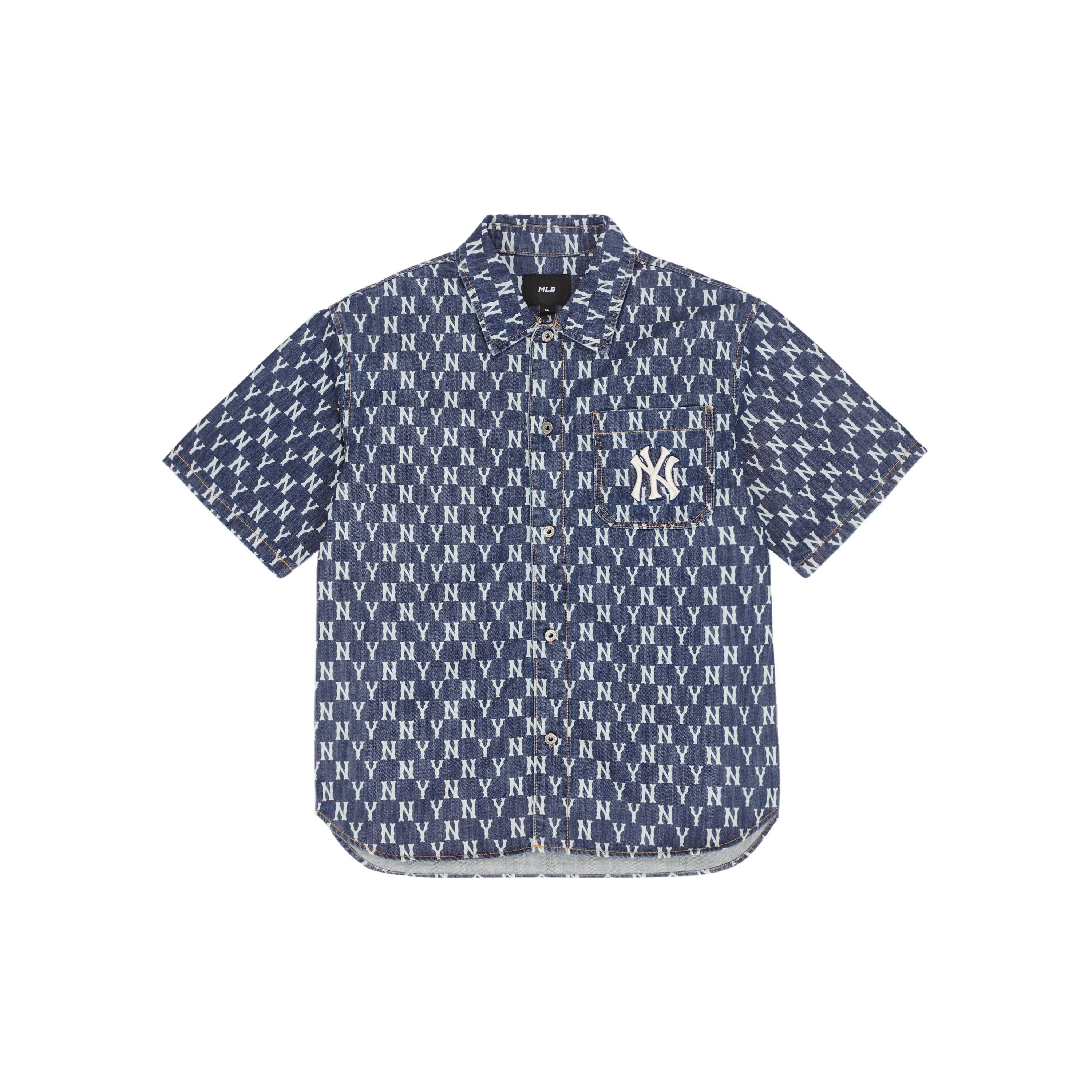 MLB New York Yankees Shirt Unisex Blue 3ADRMN123-50BLS XS