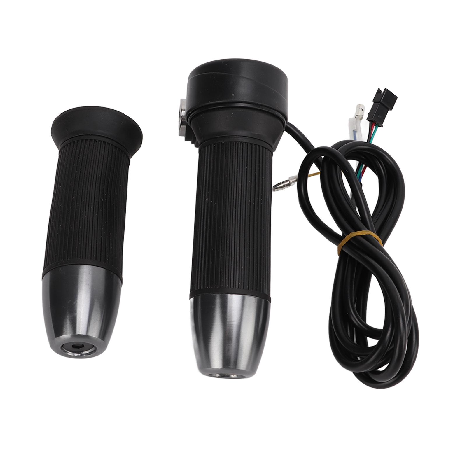 

1 пара рулей для электровелосипеда, ручки газа, универсальная поворотная ручка акселератора дроссельной заслонки