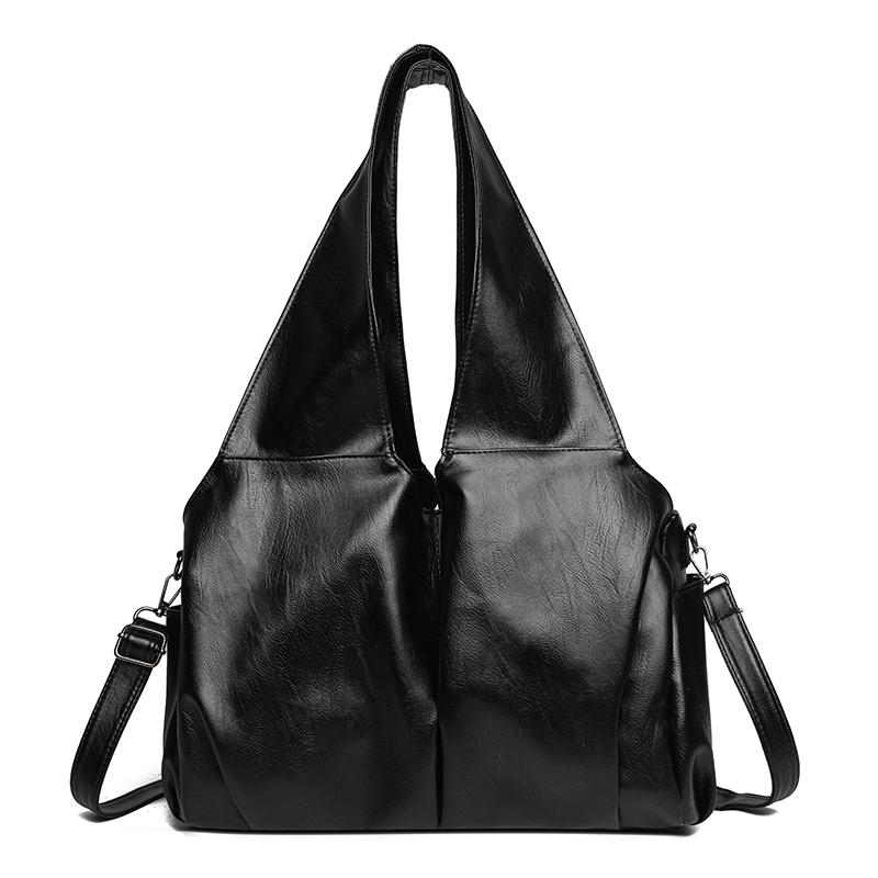 Mother Bag Large Capacity Shoulder Crossbody Bag Soft Leather Women's Tote Bag