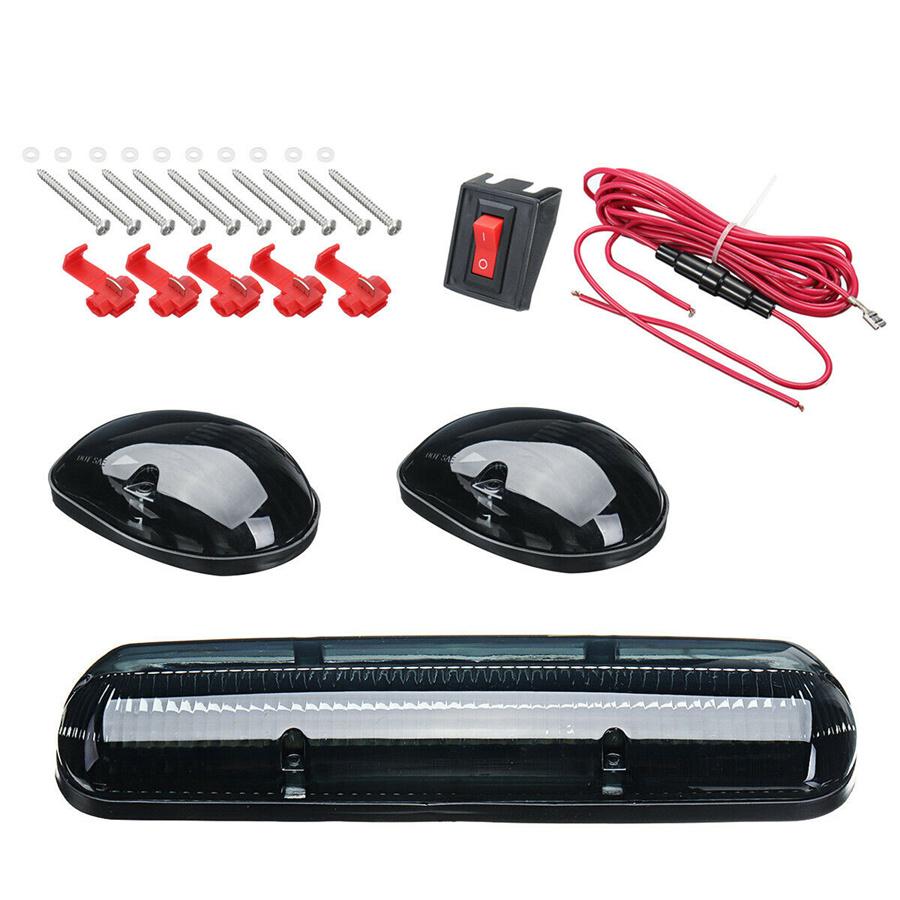3pcs Lens Material: PC For 2002-2006 Chevrolet Silverado/gmc Sierra Trucks With Factory Installed cab Lights 2007...