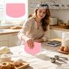 Plastic Icing Scraper with Spatula for Baking, Bread and Pancake Making